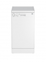 LittleWoods  Beko DFS04010W 10-Place Freestanding Slimline Dishwasher - W