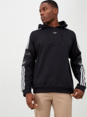 LittleWoods  adidas Originals Spirit Trefoil Crew Sweat - Black