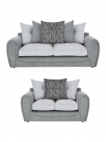 LittleWoods  Mosaic 3-Seater + 2-Seater Fabric Sofa Set (Buy and SAVE!)