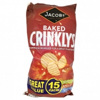 Poundstretcher  JACOBS CRINKLYS VARIETY 15 PACK