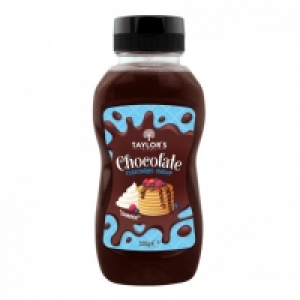 Poundstretcher  TAYLORS SQUEEZY CHOCOLATE SYRUP 335G