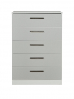 LittleWoods  SWIFT Montreal Ready Assembled 5 Drawer Chest