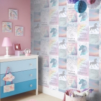 QDStores  Believe In Unicorns Wallpaper