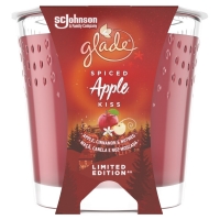 Wilko  Glade Candle Spiced Apple Air Freshener 129g