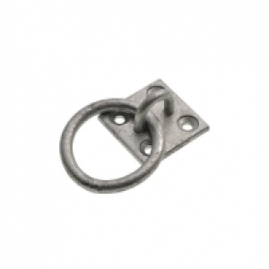 Wickes Galvanised Ring Plate Galvanised 50 x 50mm £3.69