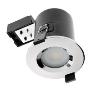 Wickes Fire Rated Chrome Shower Light Fitting with Warm Whit £25.00