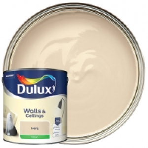Dulux - Ivory - Silk Emulsion Paint 2.5L £15.00