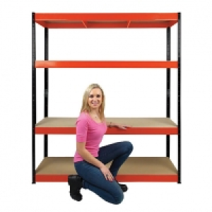 Rb Boss Shelf Kit 4 Wood Shelves - 1800 x 1600 x 600mm 500kg £189.99