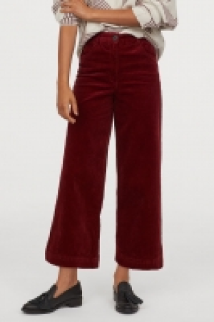  Cotton corduroy trousers £13.00