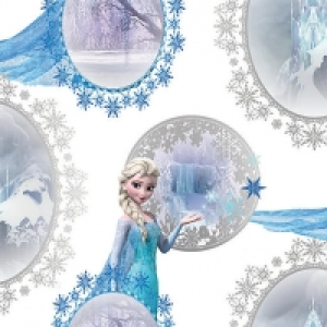 Wickes  Disney Frozen Elsa Scene Decorative Wallpaper Multi - 10m