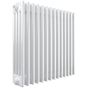 Henrad 4 Column Classic Designer Radiator - White 600 x 858  £240.00