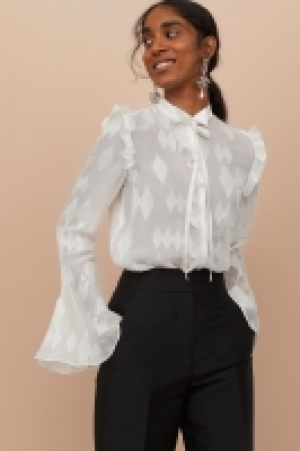  Silk-blend blouse £60.00