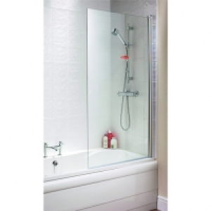 Wickes  Wickes Half Frame Straight Bath/Shower Screen
