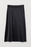 HM   Silk-blend satin skirt