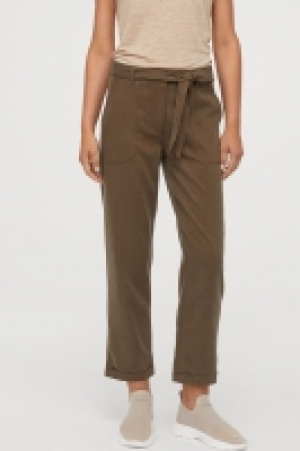  Lyocell-blend utility trousers £12.00