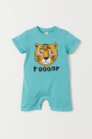  Printed jersey romper suit £4.00