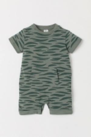 HM   Printed jersey romper suit