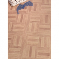 Wickes  Westco Vinyl Flooring Tiles Parquet Oak - 305 x 305mm 0.56m2