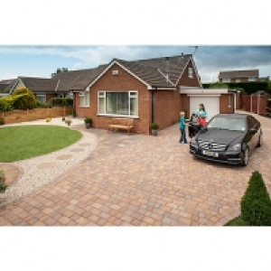 Wickes  Marshalls Drivesett Tegula Mixed Size Driveway Pack - Tradit