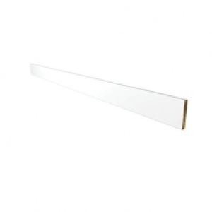 Wickes  Wickes Vermont White Plinth - 2.5 m