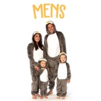 HomeBargains  NSPCC Mens Penguin Onesie