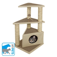 HomeBargains  My Pets: Three Tier Cat Scratching Centre
