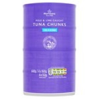 Morrisons  Morrisons Tuna Chunks In Brine (4x160g)