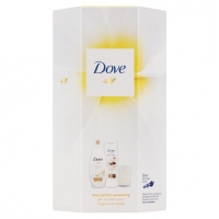 Tesco  Dove Perfect Pampering Gift Set With Candle