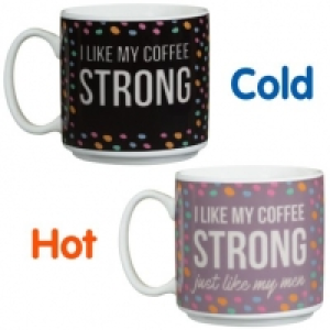 BMStores  Mr Men Heat Changing Mug - Mr Strong