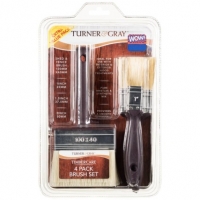 BMStores  Turner & Gray Timbercare Brush Set 4pk