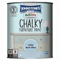 BMStores  Johnstones Revive Chalky Furniture Paint - Little Beau Blue