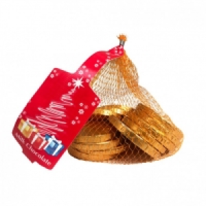 MILK CHOCOLATE GOLD COINS 120G £1.00