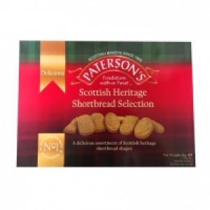 PATERSONS SHORTBREAD SELECTION 1KG £2.99