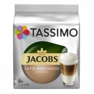 TASSIMO JACOBS LATTE MACCHIATO CLASSICO 8 PODS £3.69