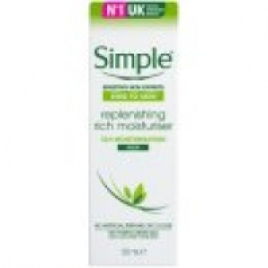 Simple Kind To Skin Replenishing Rich Moisturiser