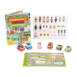 Aldi  Emergency Vehicles Activity Set