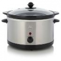 Asda George Home Stainless Steel Slow Cooker