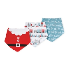 Christmas Santa Dribble Bibs