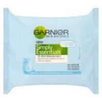 Asda Garnier Skin Naturals Simply Essentials Facial Cleansing Wipes