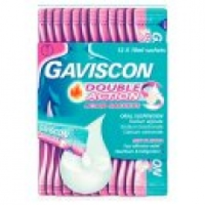 Double Action Heartburn Relief Liquid Sachets Mint £4.50