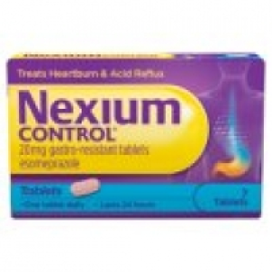 Asda Nexium Control 20mg Gastro-Resistant Tablets 7 pack