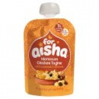 Asda For Aisha Moroccan Chicken Tagine & Couscous & Apricots Pouch 7m+