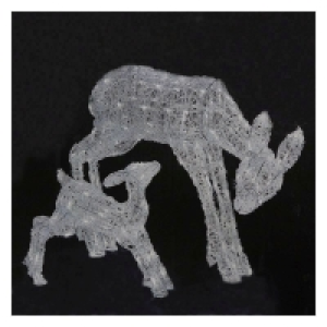 230 LED White Outdoor Animated Reindeer Mother & Son Mains 9 £89.99