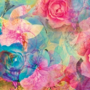 ohpopsi Bold & Beautiful Flowers Wall Mural - L 3m (W) x 2.4 £59.99