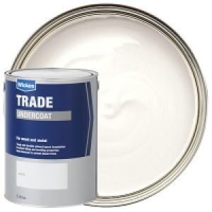 Wickes  Wickes Undercoat Paint - White 5L