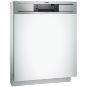 AEG F65040i-M0P Semi Integrated Dishwasher White 600mm