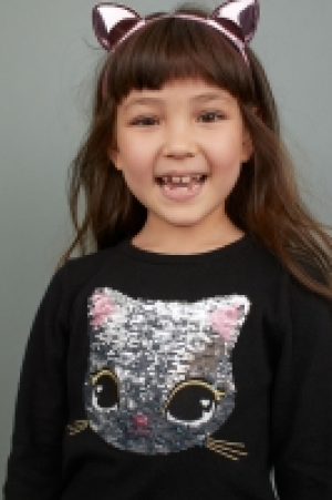  Jumper with reversible sequins £8.00