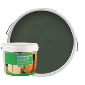 Wickes Water Repellent Timbercare - Sherwood Green 10L &pound;8.00