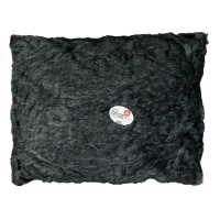 QDStores  Pet Mattress Bed 98x77cm Faux Fur - Grey