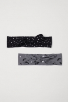 HM   2-pack hairbands with a bow